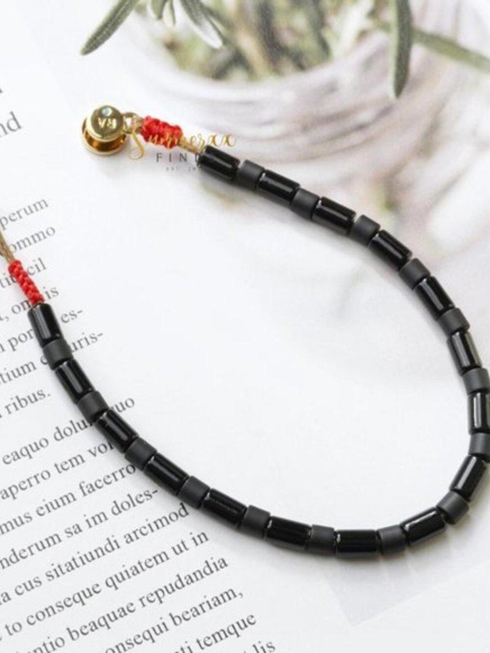 Roxanne Assoulin Black Out U Tube Bracelet Large